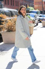 AMANDA PEET Arrives at Watch What Happens Live in New York 05/19/2025
