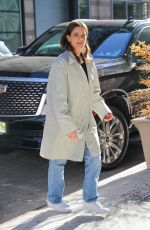 AMANDA PEET Arrives at Watch What Happens Live Studios in New York City 05/19/2025