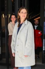 AMANDA PEET Arrives at Watch What Happens Live Studios in New York City 05/19/2025