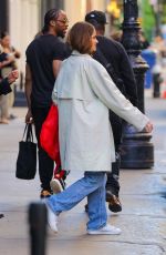 AMANDA PEET Arrives at Watch What Happens Live Studios in New York City 05/19/2025