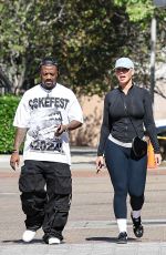 AMBER ROSEand Ray J Out Shopping at Neiman Marcus in Beverly Hills 05/08/2025