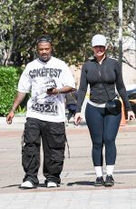 AMBER ROSEand Ray J Out Shopping at Neiman Marcus in Beverly Hills 05/08/2025