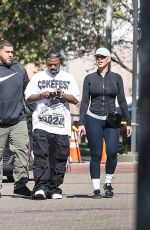 AMBER ROSEand Ray J Out Shopping at Neiman Marcus in Beverly Hills 05/08/2025