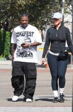 AMBER ROSEand Ray J Out Shopping at Neiman Marcus in Beverly Hills 05/08/2025
