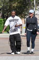 AMBER ROSEand Ray J Out Shopping at Neiman Marcus in Beverly Hills 05/08/2025