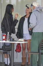 AMELIA and DELILAH HAMLIN Catch up with Harrison Hudson at Beverly Glenn Deli 05/25/2025
