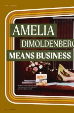 AMELIA DIMOLDENBERG in Cosmopolitan Australia, April/May 2025