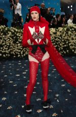 AMELIA HAMLIN at 2025 Met Gala Celebrating Superfine: Tailoring Black Style in New York 05/05/2025