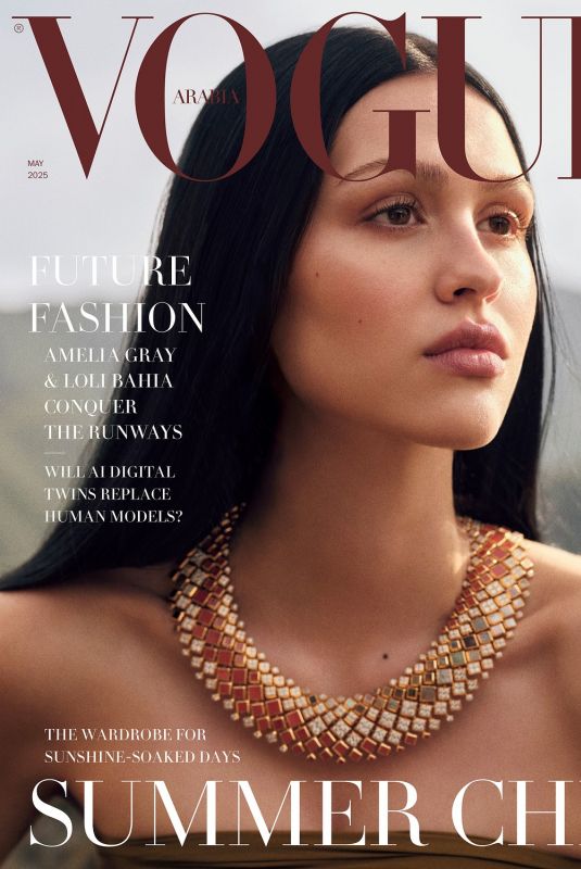 AMELIA HAMLIN for Vogue Arabia, May 2025