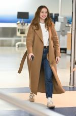 ANA DE ARMAS Arrives at JFK Airport in New York 05/10/2025