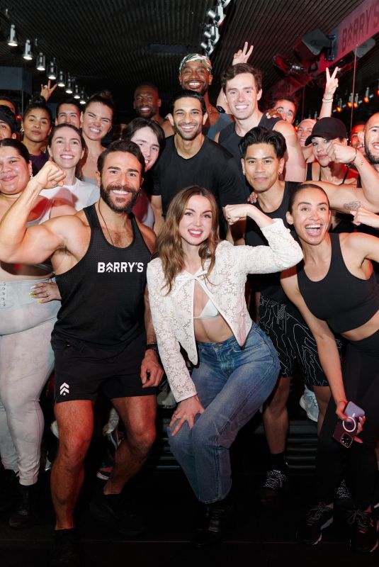 ANA DE ARMAS at Ballerina x Barry