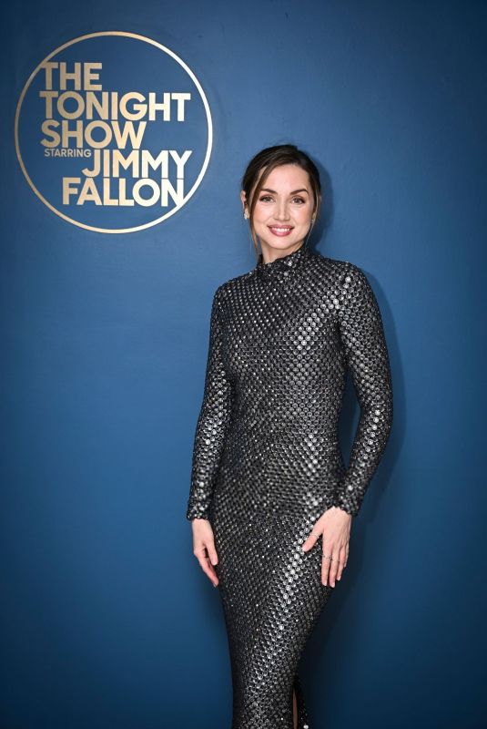 ANA DE ARMAS at Tonight Show Starring Jimmy Fallon 05/21/2025