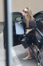 ANGELINA JOJLIE Arrives at CARA Restaurant in Los Angeles 05/12/2025