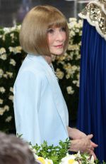 ANNA WINTOUR at 2025 Met Gala Celebrating Superfine: Tailoring Black Style in New York 05/05/2025