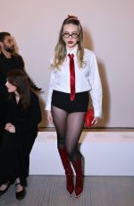ANNABELLE HOY at Emilia Wickstead Show at London Fashion Week 02/23/2025