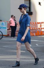 ANNE HATHAWAY Out in New York City 04/18/2025