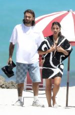 ANTONELA ROCCUZZO at a Photoshoot in Miami 04/29/2025