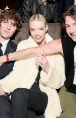 ANYA TAYLOR-JOY Arrives at Miley Cyrus Something Beautiful Album Release Event in Los Angeles 05/27/2025