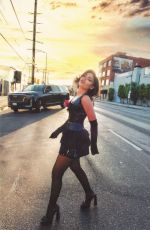 ARIANA GREENBLATT at a Photoshoot, May 2025