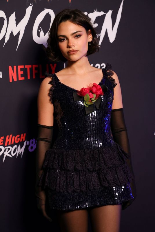 ARIANA GREENBLATT at Fear Street: Prom Queen Immersive Experience at The Fonda Theatre in Los Angeles 05/18/2025