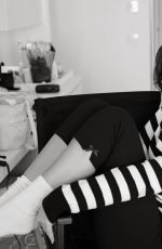ARIANA GREENBLATT - Black and White Photoshoot, May 2025