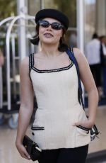 ARIANA GREENBLATT Outside Hotel Martinez at 78th Cannes Film Festival 05/15/2025