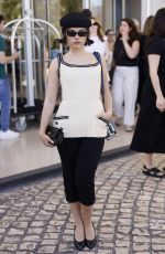 ARIANA GREENBLATT Outside Hotel Martinez at 78th Cannes Film Festival 05/15/2025