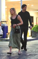 ASHLEY BENSON and Bandon Davis Enjoy Sushi Dinner with Friends in West Hollywood 05/30/2025