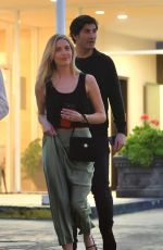 ASHLEY BENSON and Bandon Davis Enjoy Sushi Dinner with Friends in West Hollywood 05/30/2025