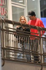 ASHLEY BENSON and Brandon Davis Leaves Sushi Park in Los Angeles 05/06/2025
