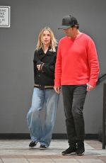ASHLEY BENSON and Brandon Davis Leaves Sushi Park in Los Angeles 05/06/2025