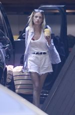 ASHLEY BENSON and Brandon Davis Out and About in Los Angeles 05/11/2025