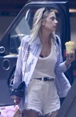 ASHLEY BENSON and Brandon Davis Out and About in Los Angeles 05/11/2025