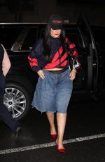 ASHLEY GRAHAM Arrives at Hotel Ahead of Met Gala in New York City 05/04/2025