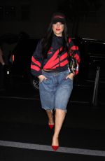 ASHLEY GRAHAM Arrives at Hotel Ahead of Met Gala in New York City 05/04/2025