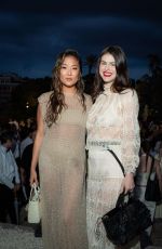 ASHLEY PARK and ALEXANDRA DADDARIO at Dior Cruise 2026 Show in Rome 05/27/2025