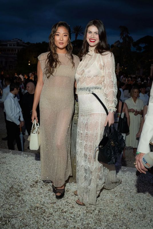 ASHLEY PARK and ALEXANDRA DADDARIO at Dior Cruise 2026 Show in Rome 05/27/2025