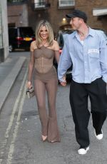 ASHLEY ROBERTS Arrives at Sexy Fish Mayfair in London 05/09/2025