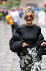 ASHLEY ROBERTS Leaves Heart Breakfast Studios in London 05/21/2025
