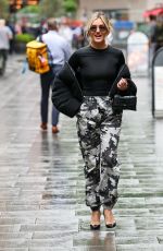 ASHLEY ROBERTS Leaves Heart Breakfast Studios in London 05/21/2025