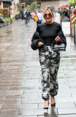 ASHLEY ROBERTS Leaves Heart Breakfast Studios in London 05/21/2025
