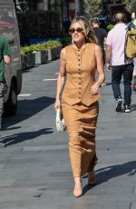 ASHLEY ROBERTS Leaves Heart Radio in London 05/14/2025