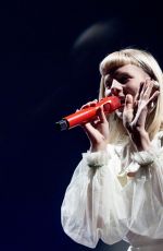 AURORA Performs at a Concert at Movistar Arena in Madrid 05/07/2025