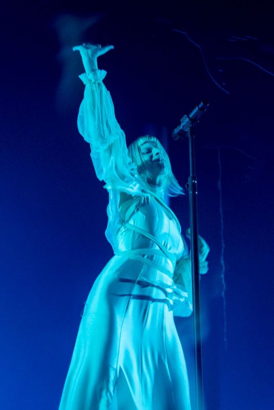 AURORA Performs at a Concert at Movistar Arena in Madrid 05/07/2025