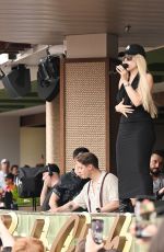 AVA MAX Performs at Palm Tree Beach Club in Las Vegas 05/03/2025