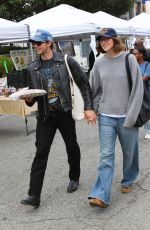 AVA MICHELLE and Byran Pearn Shopping at Studio City Farmer