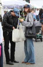 AVA MICHELLE and Byran Pearn Shopping at Studio City Farmer