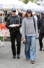 AVA MICHELLE and Byran Pearn Shopping at Studio City Farmer