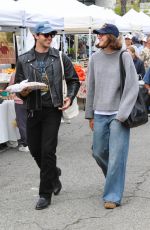 AVA MICHELLE and Byran Pearn Shopping at Studio City Farmer