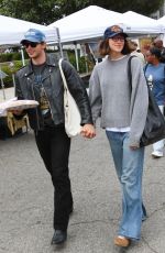 AVA MICHELLE and Byran Pearn Shopping at Studio City Farmer